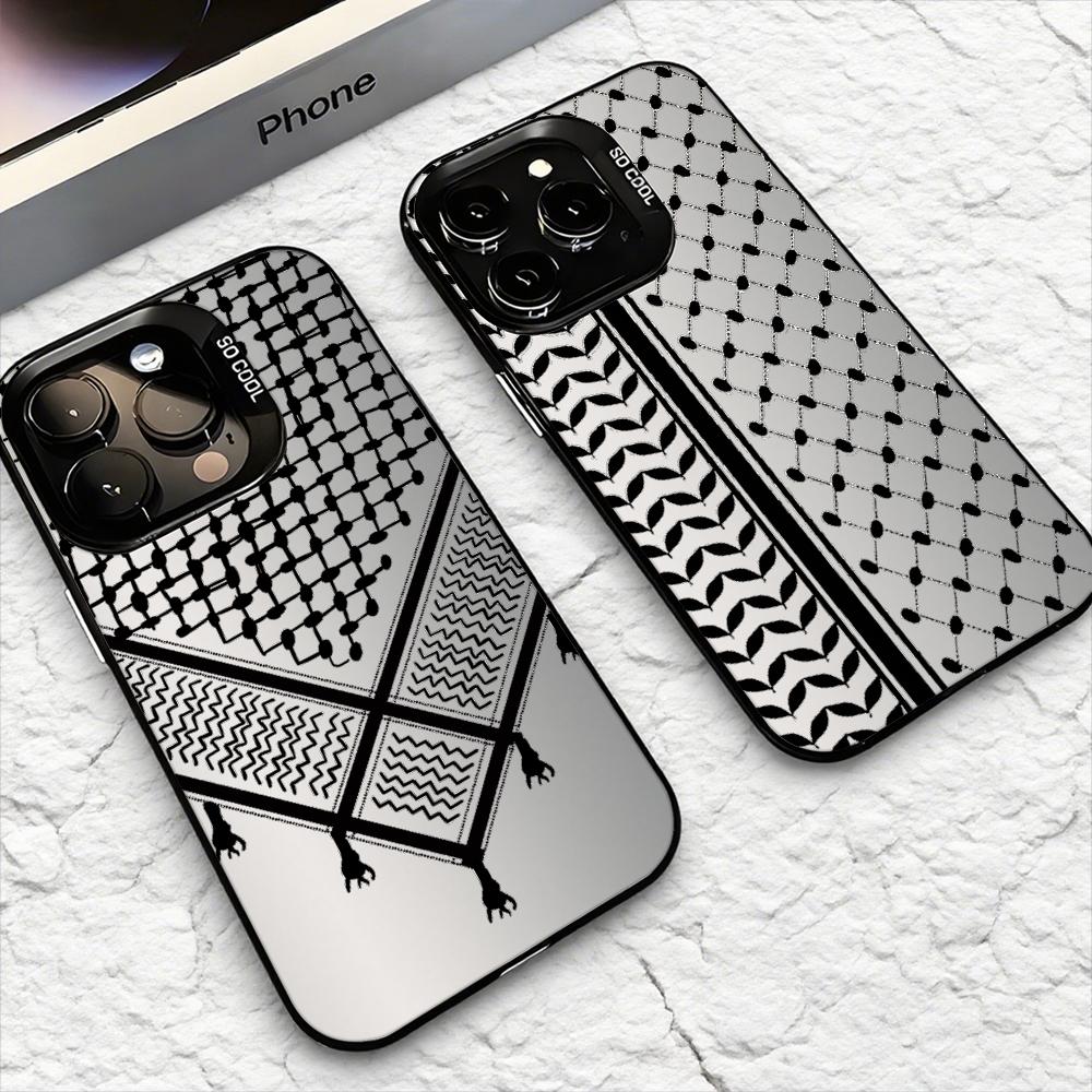 Phone Cases For Iphone 11 - Custodia per Telefono Keffiyeh P-Palestine per
