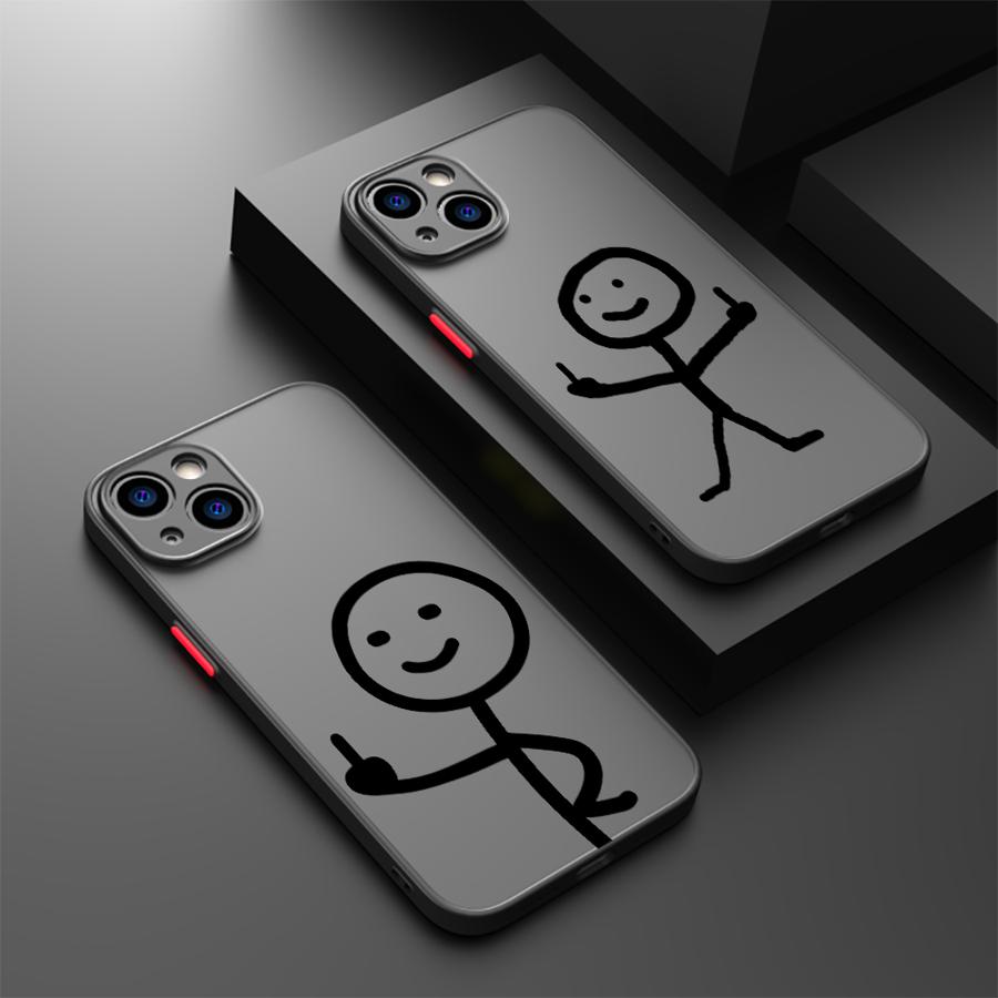 Phone Cases Websites - Cover per telefono Finger People Stickman