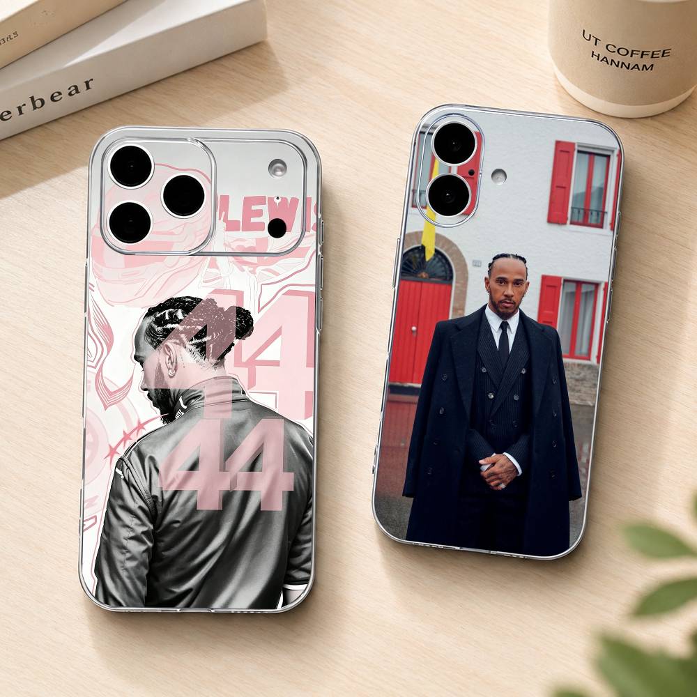 Phone Cases Hamilton - Custodia per telefono in silicone trasparente