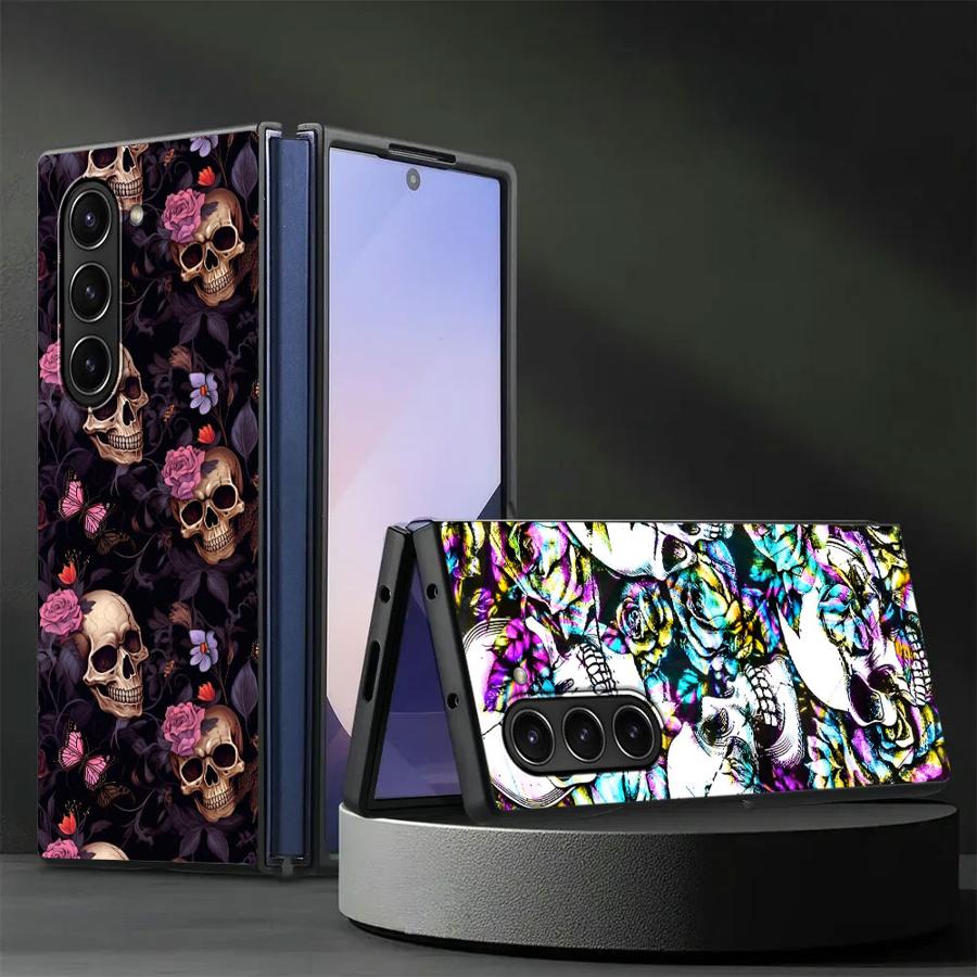 Phone Cases Z Fold 4 - Custodia Skull Art per Samsung Galaxy