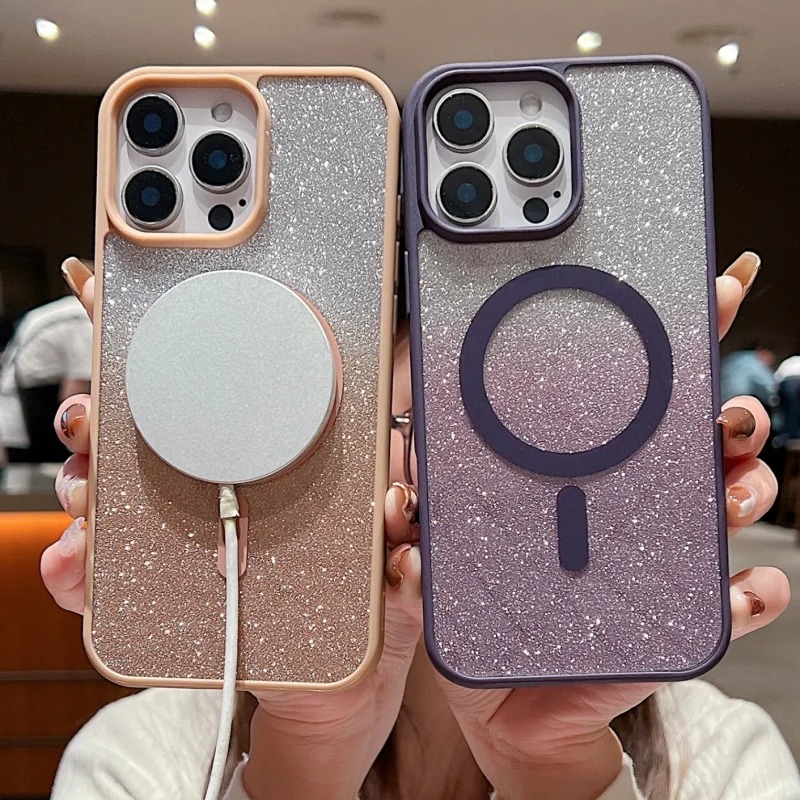 Glitter Shockproof Case - Per iPhone 17 Pro Max 18