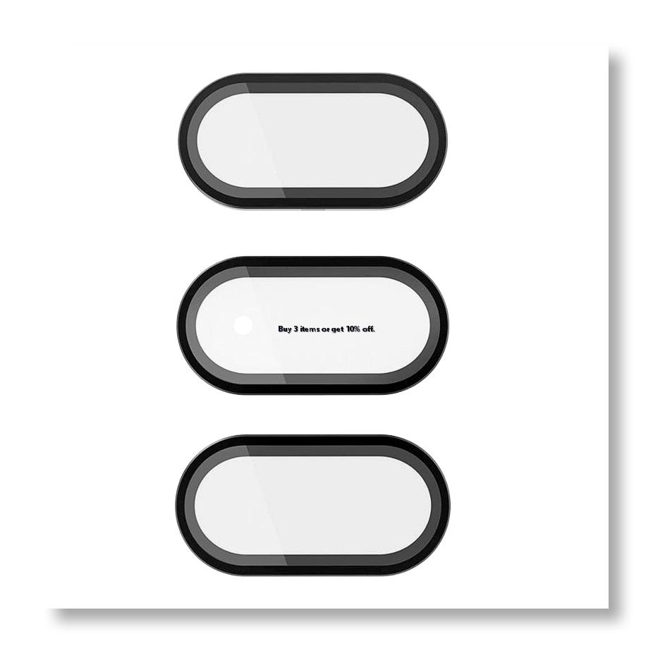 Camera Lens Protector - NUOVO set da 3 pellicole protettive
