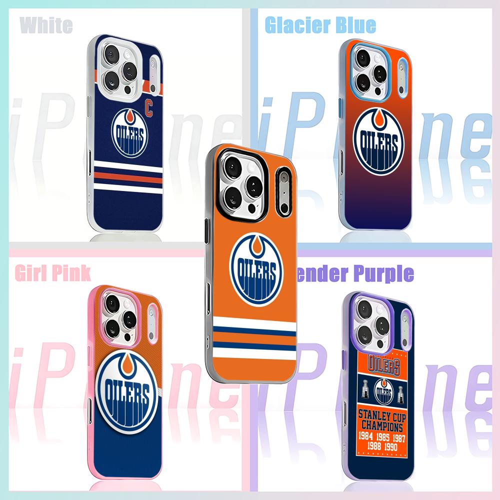 Phone Cases Edmonton - Custodia per telefono E-EdmontonS O-Oilers per