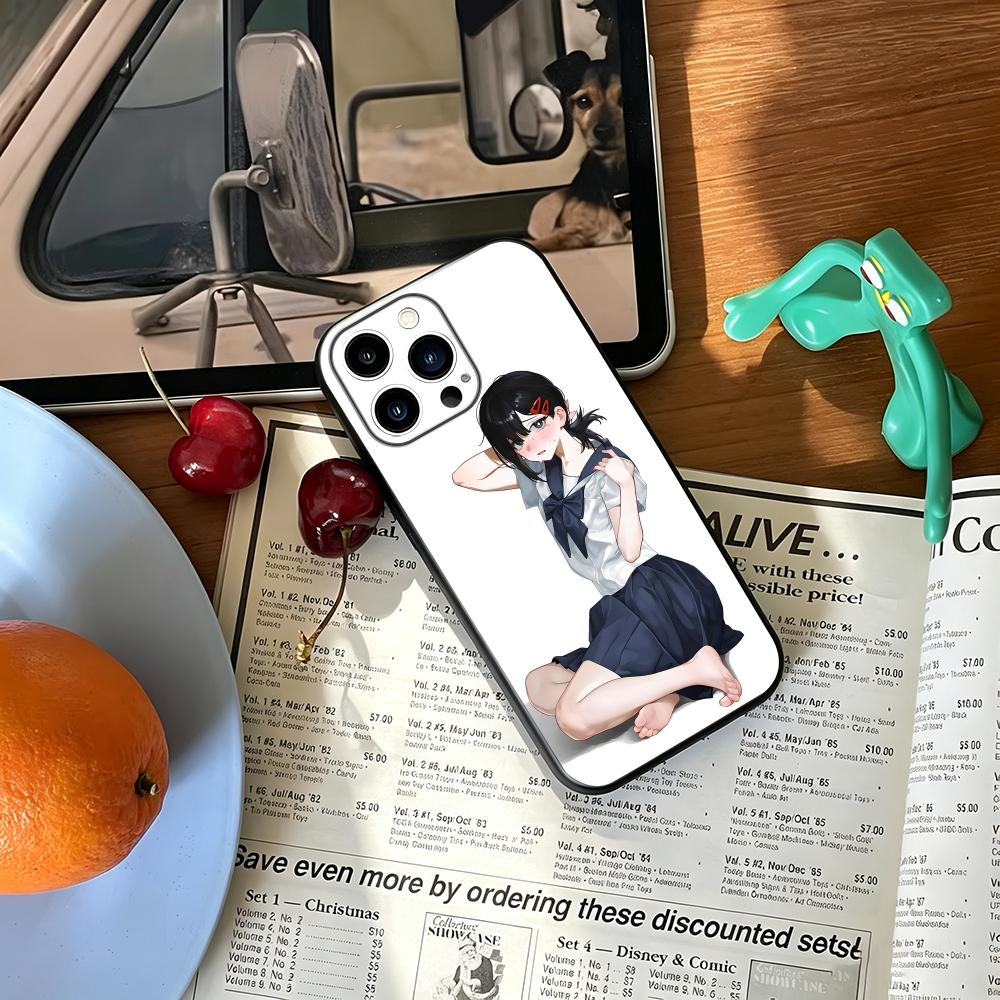 Phone Cases For Iphone 11 - Cover Morbida Antiurto Nera Chainsaw Man