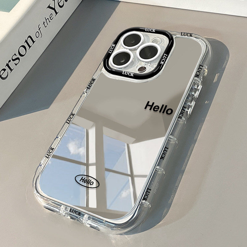 Phone Cases Websites - Cover Morbida Y2K con Specchio e