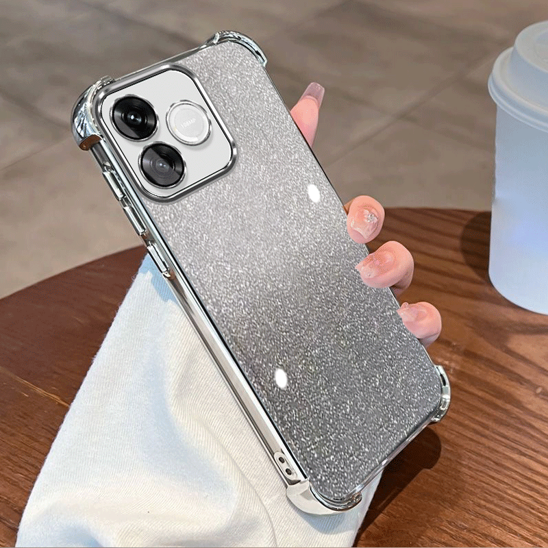 Cover protettiva con placcatur - Glitter Shockproof Case recensione e prezzo