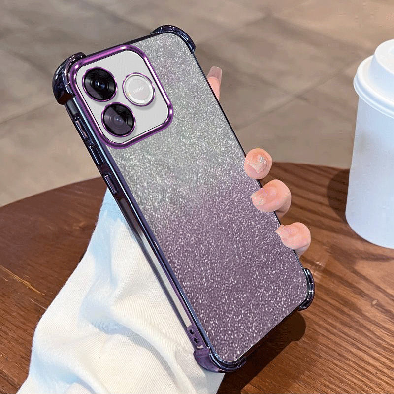 Cover protettiva con placcatur - Glitter Shockproof Case recensione e prezzo