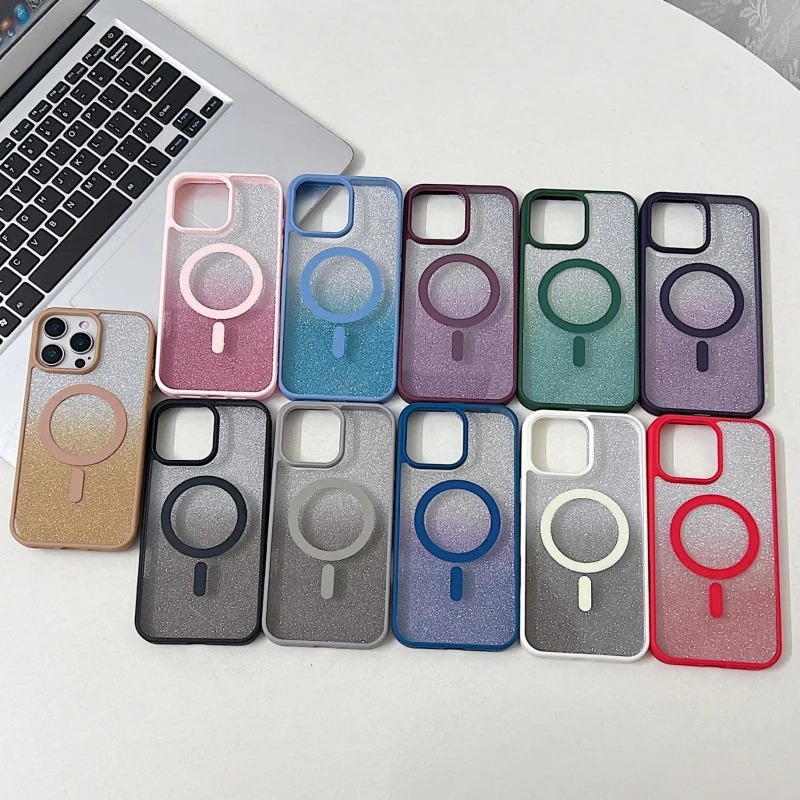 Per iPhone 17 Pro Max 18 16 15 - Glitter Shockproof Case recensione e prezzo
