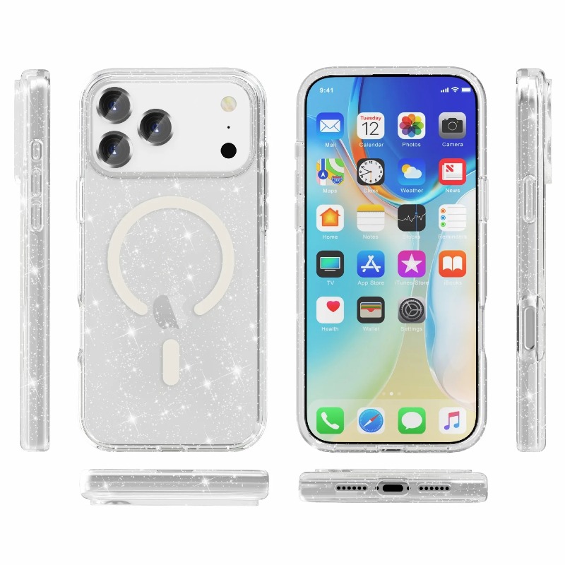 Custodia per telefono magnetic - Glitter Shockproof Case recensione e prezzo